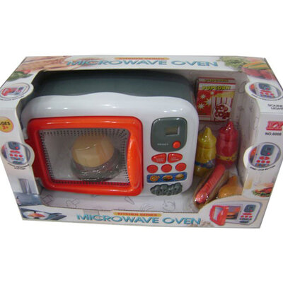 Dečija igračka Mikrotalasna pećnica crvena 870057