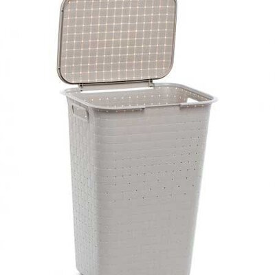 Curver korpa za veš 48L Nuance Cappuccino