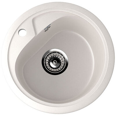 Granitna sudopera sa sifonom Ulgran U500-331 okrugla bela