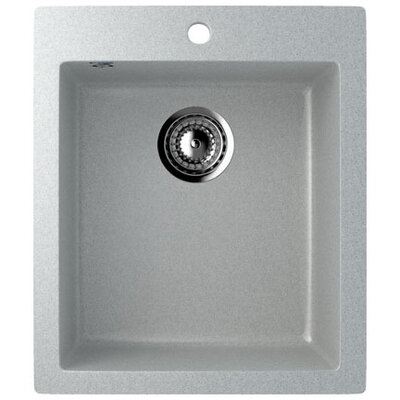 Granitna sudopera sa sifonom Ulgran U404-310 četvrtasta siva