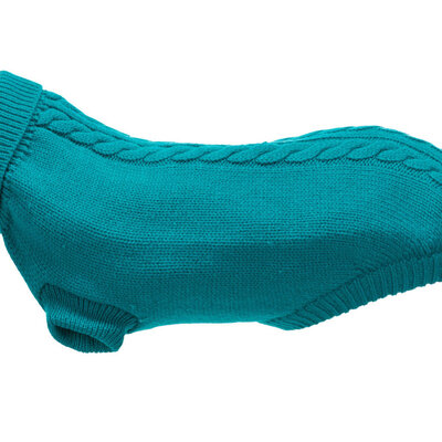 Džemper za pse Kenton Turquoise veličina 27cm Trixie 680041