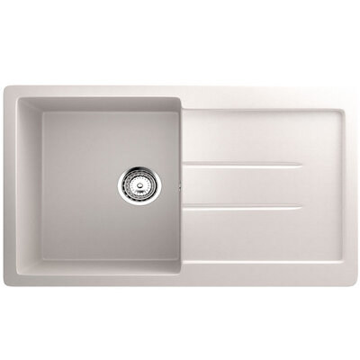 Granitna sudopera sa sifonom Ulgran U507-331 četvrtasta bela