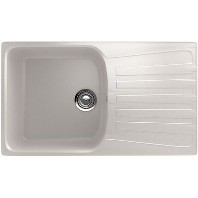 Granitna sudopera sa sifonom Ulgran U203-331 četvrtasta bela