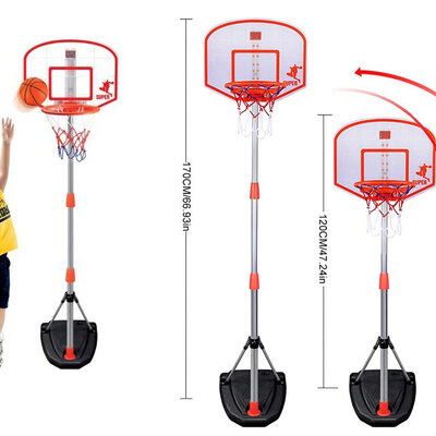 Podesivi koš za basket za decu sa rezultatom Sa loptom Košarka 891027