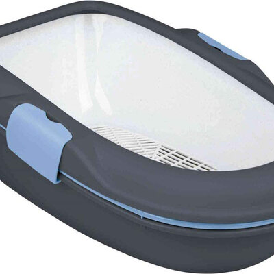 Trixie Toalet za mačke sa rešetkom za čišćenje Berto grey 40154