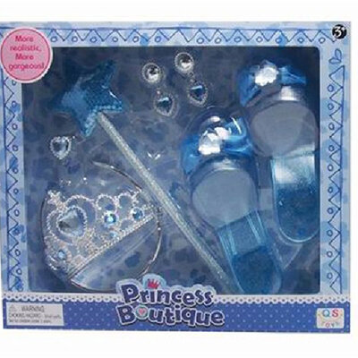 Set Kostim za maskenbal za decu PRINCEZA plava 897000