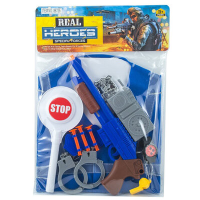 Set Kostim za maskenbal za decu POLICAJAC 897006