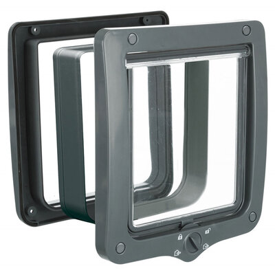 Trixie Vratanca za velike mačke mačke, sa proširenjem, siva 44242