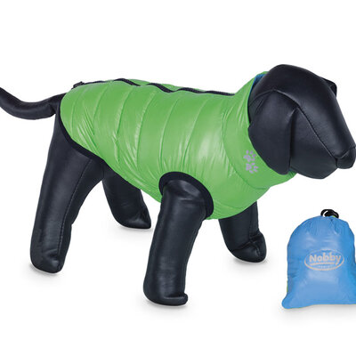 Nobby Jakna za pse Light sa dva lica zeleno-plava 40cm 66589