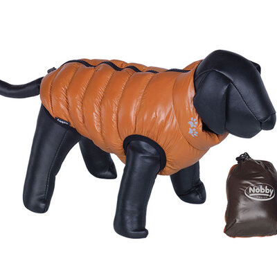 Nobby Jakna za pse Light sa dva lica oranž-braon 36cm 66624
