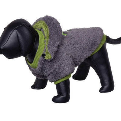 Nobby Džemper sa dva lica za psa Teddy Grey/Green 36cm 66505