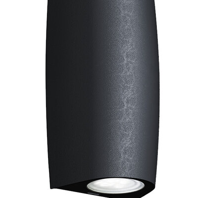 Elmark Marta 90 2L fasadna svetiljka 2XGU10 IP55 crna