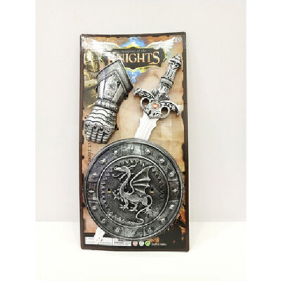 Igračka Set Viteški mač, rukavica i štit Vitez 604 864022