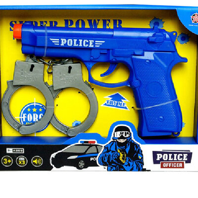 Igračka Set Pištolj sa lisicama POLICIJA 864036