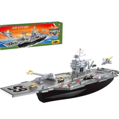 Igračka Brodić Nosač aviona 70cm Specijalne jedinice Vojska 861001