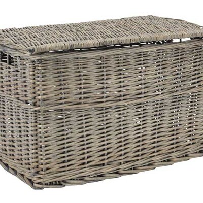 Pletena korpa sa poklopcem Baggis 35x60x37