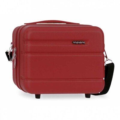 Movom ABS Kozmetički kofer Galaxy red 59839