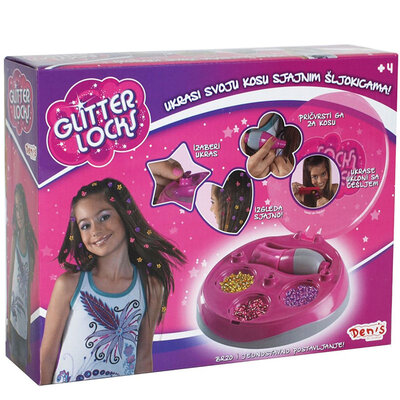 Glitter Locks set za ukrašavanje kose