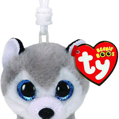 TY Beanie Boos Privezak Plišana igračka Haski Buff 35240