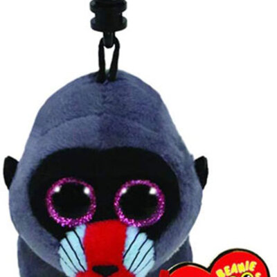 TY Beanie Boos Privezak Plišana igračka Babun Wasabi 36563