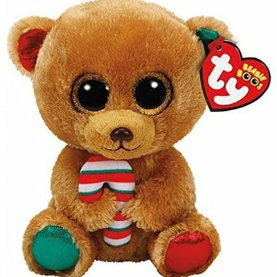 TY Beanie Boos Plišana igračka 24cm Božićni meda Bella 37251