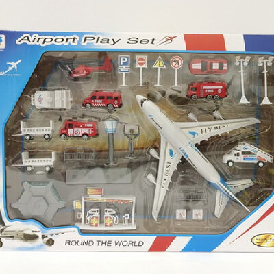 Igračka Set AERODROM 633 Avion  861040