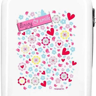 Movom ABS Kabinski putni kofer Happy time Enjoy and smile 37214