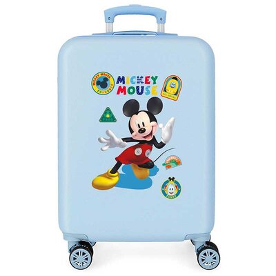 Disney ABS Dečiji putni kofer 55cm Mickey All Smile blue 40211