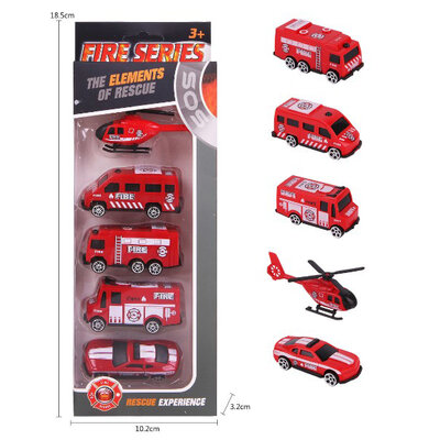 Igračka Set Vatrogasna vozila VATROGASCI 5kom. 861020