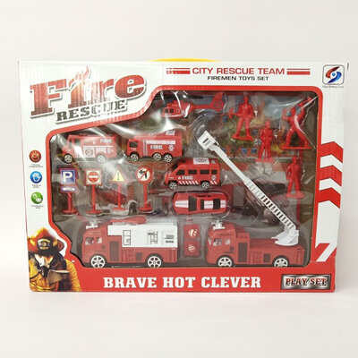 Igračka Set Vozila vatrogasne službe VATROGASCI 861037