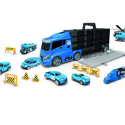 Igračka Teretni kamion sa autićima POLICIJA 861070