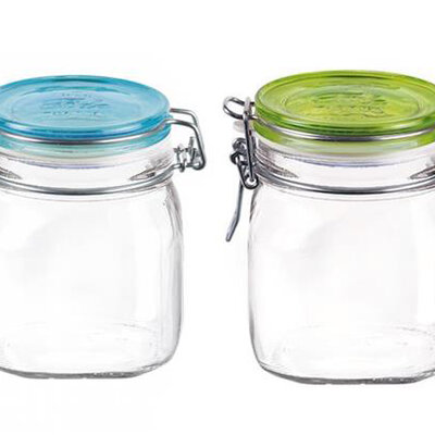 Set tegli Fido Multicolor 750 ml plava i zelena