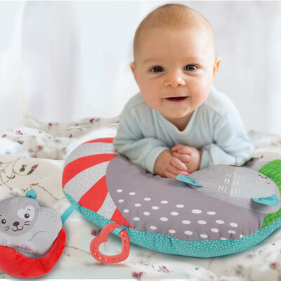 Clementoni Jastuče za propinjanje za igru na stomaku Cica Maca 17278