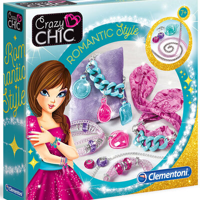 Crazy Chic Kreiraj romantične narukvice Clementoni 15133