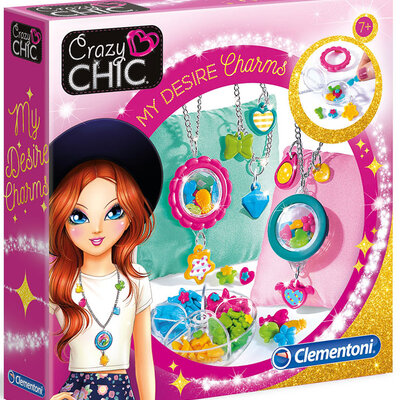 Crazy Chic Kreativni set Dizajniraj ogrlice želja Clementoni 18505