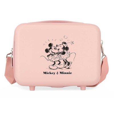 ABS Neseser - Kofer za kozmetiku Disney Mickey and Minnie kisses powder pink 37339
