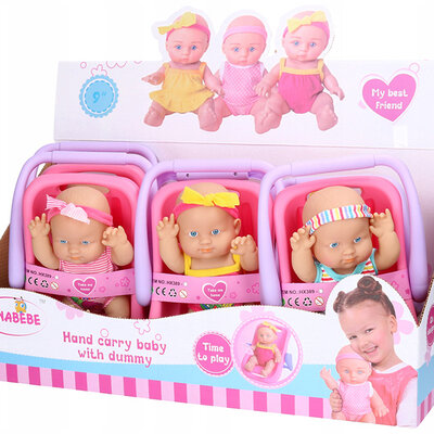 LUNABEBE Lutka beba 23cm sa nosiljkom HX389-1 858014