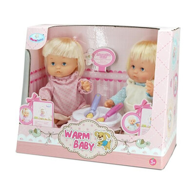 WARM BABY Set 2kom. Lutka beba 41cm WZJ038A-1 858059