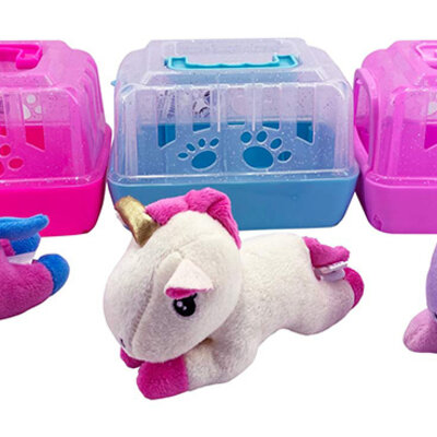 Plišana igračka za decu JEDNOROG Unicorn u prenosivoj kutiji D00002031 3831000320310