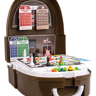 Kofer-ranac Set 4 u 1 - Društvene igre I1355202 3831000352021