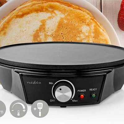 Aparat za palačinke Nedis FCCM120FBK30
