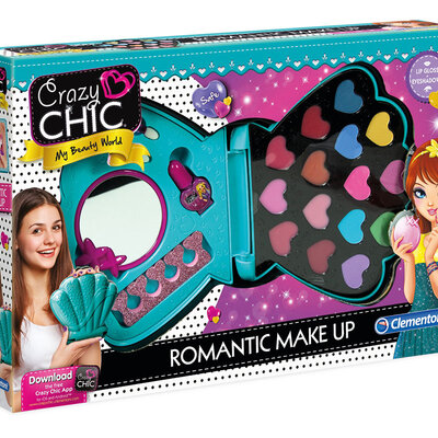 CLEMENTONI Crazy Chic Set za šminkanje Šminka ROMANTIK Ulepšavanje CL15240