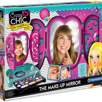 CLEMENTONI Crazy Chic Set za šminkanje OGLEDALCE Šminka Ulepšavanje CL18541