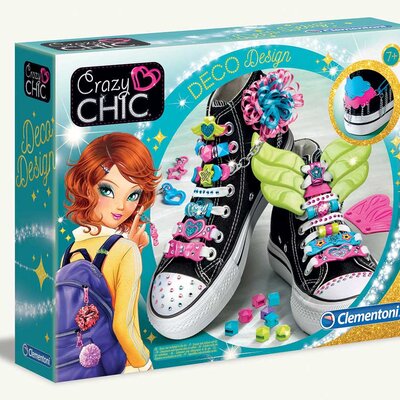 CLEMENTONI Crazy Chic Set za ukrašavanje DECO DESIGN Dizajnerski set Dizajn Nakit CL18501