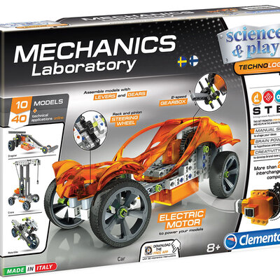 CLEMENTONI Science and Play MECHANICS Mehanika ELEKTRIČNI MOTOR CL75025