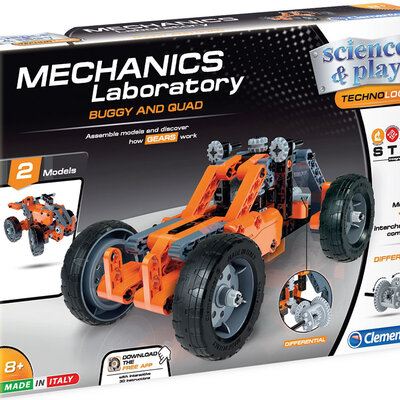 CLEMENTONI Science and Play MECHANICS Mehanika BAGI i KVAD CL75031
