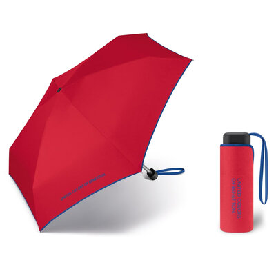 BENETTON Ultra Mini Flat kišobran red