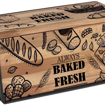 Drvena kutija za hleb