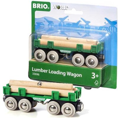 Brio Vagon za prevoz drva BR33696