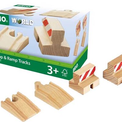 Brio Delovi za sastavljanje pruge Zaustavna rampa 4kom/p BR33385